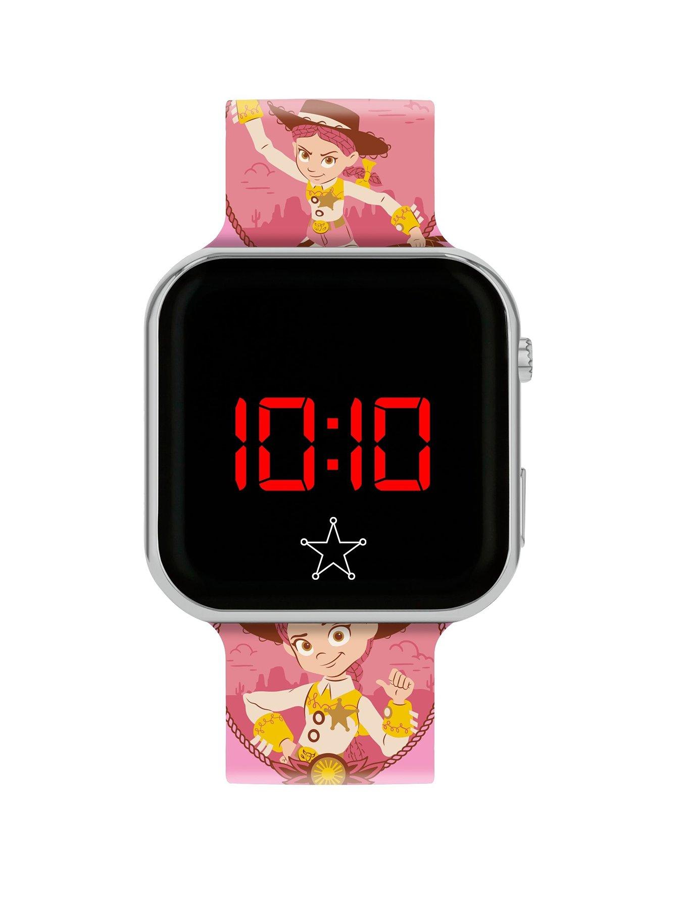 Toy Story Jessie LED Display Watch with Silicone Character Strap for Kids