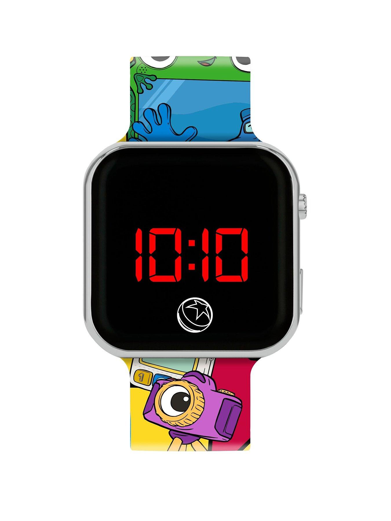 Toy Story 5 LED Display Watch with Silicone Character Strap for Kids