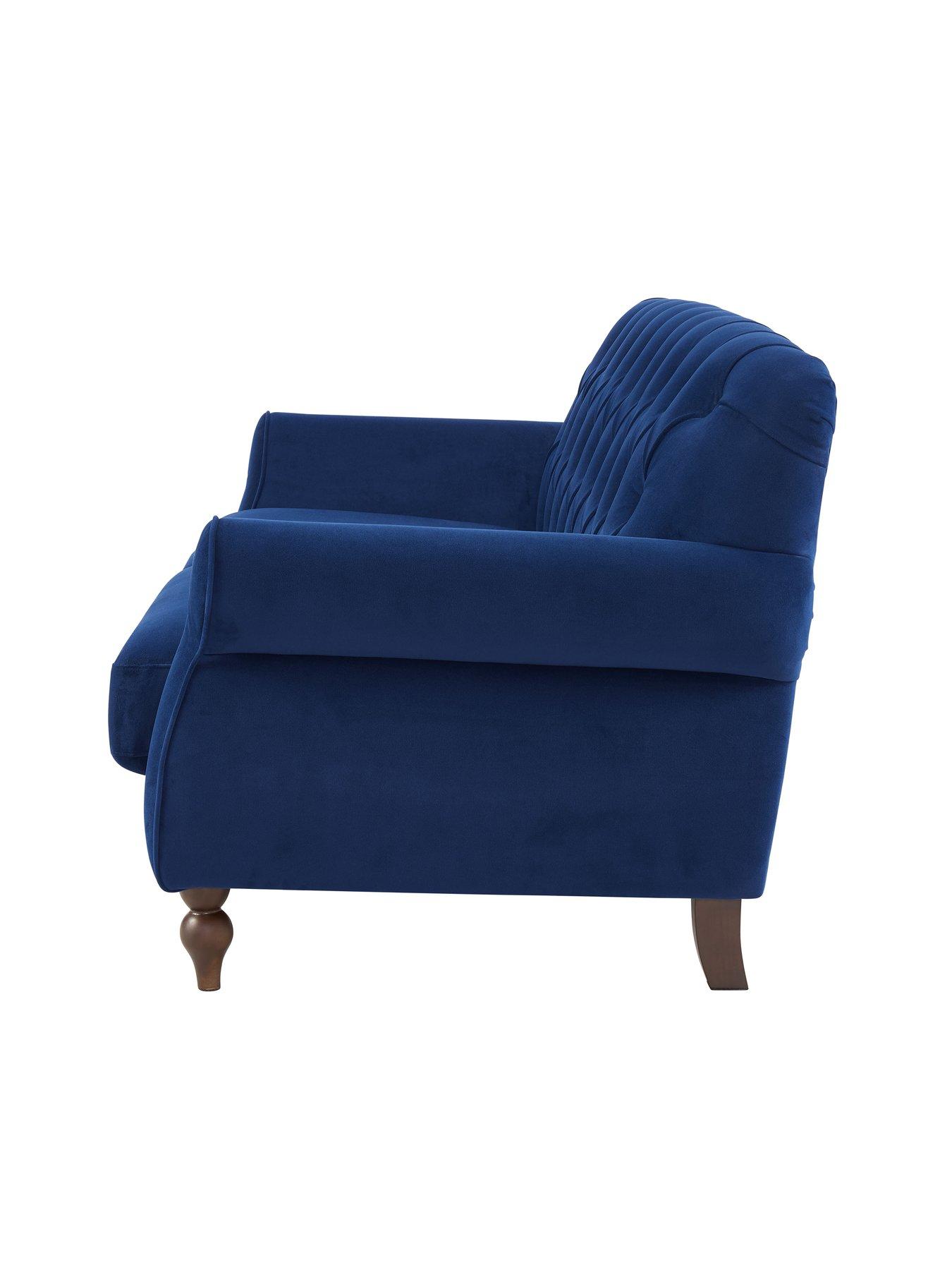 Image 5 of 7 of Dusk Hebden 3 Seater Sofa - Royal Blue