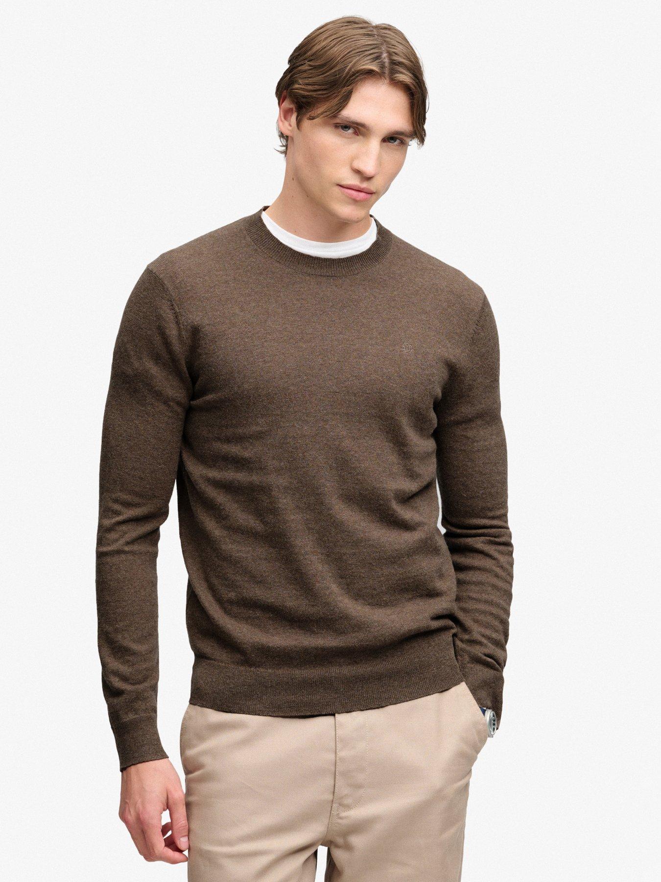 Superdry Men's Marron Sweater Essential Lw - Image 2