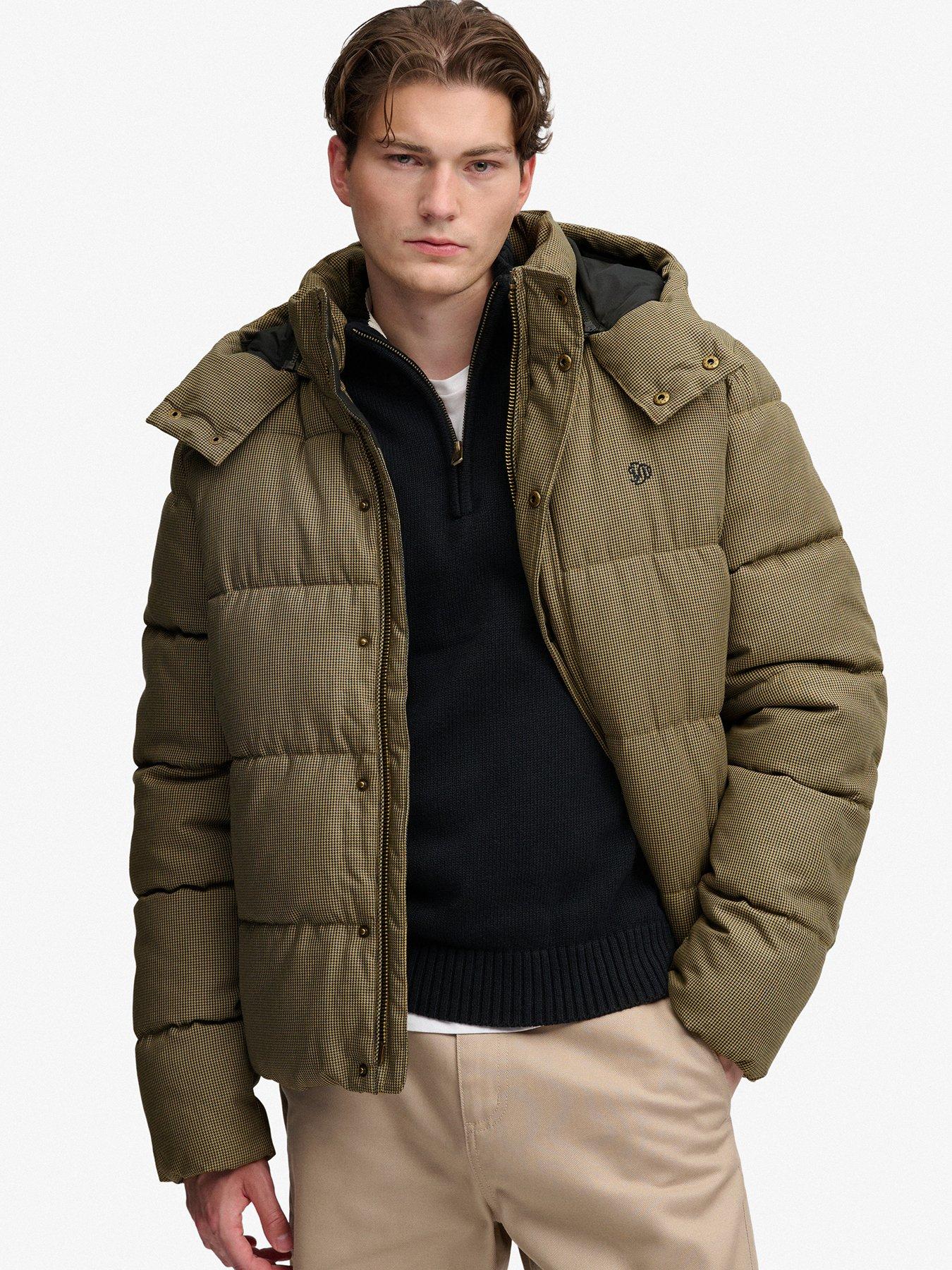 Superdry Men's Marron Puffer Jacket Premium - Image 2
