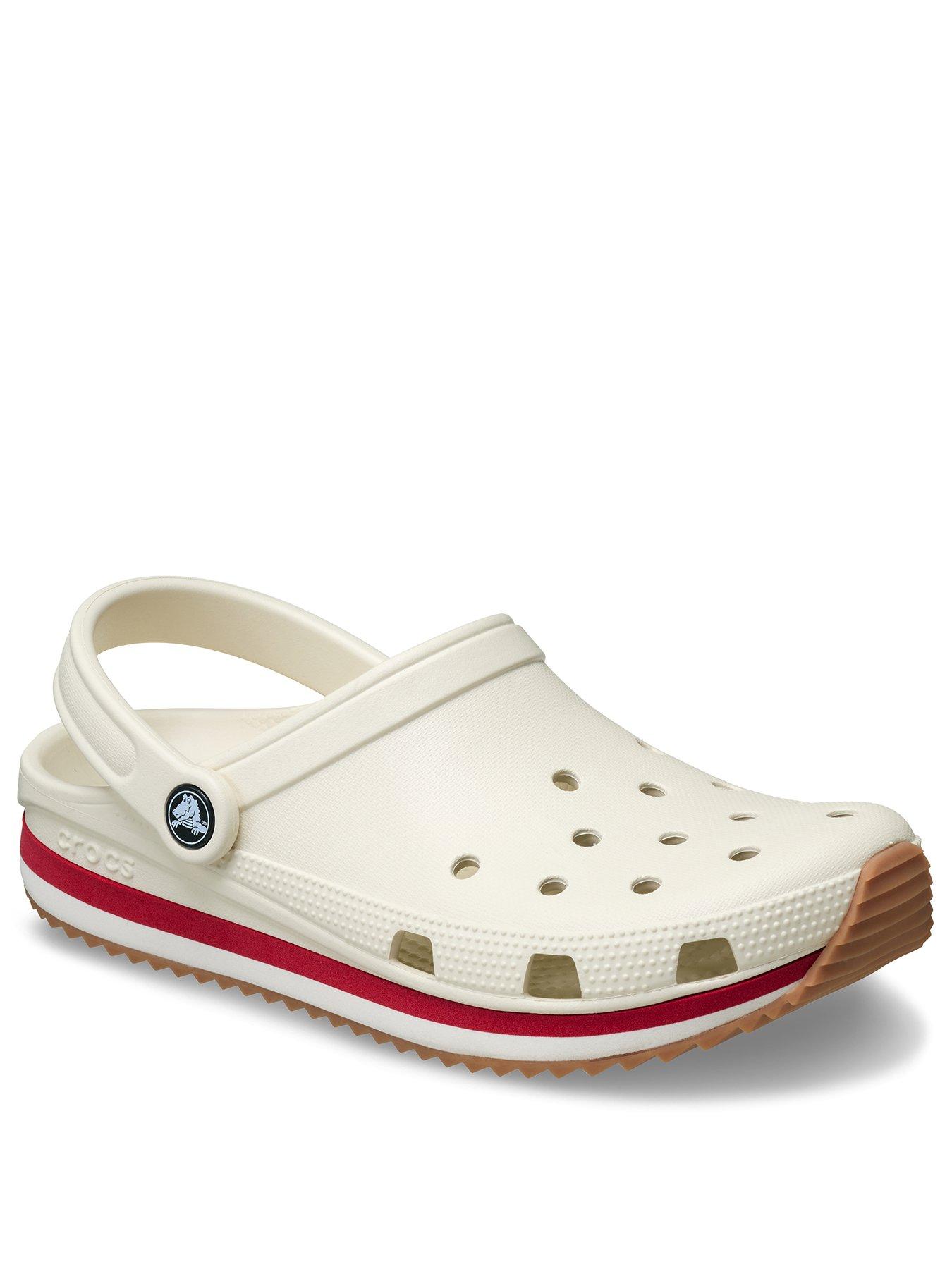 Image 2 of 6 of Crocs Classic Retro Runner Clog Sandal - Summit White