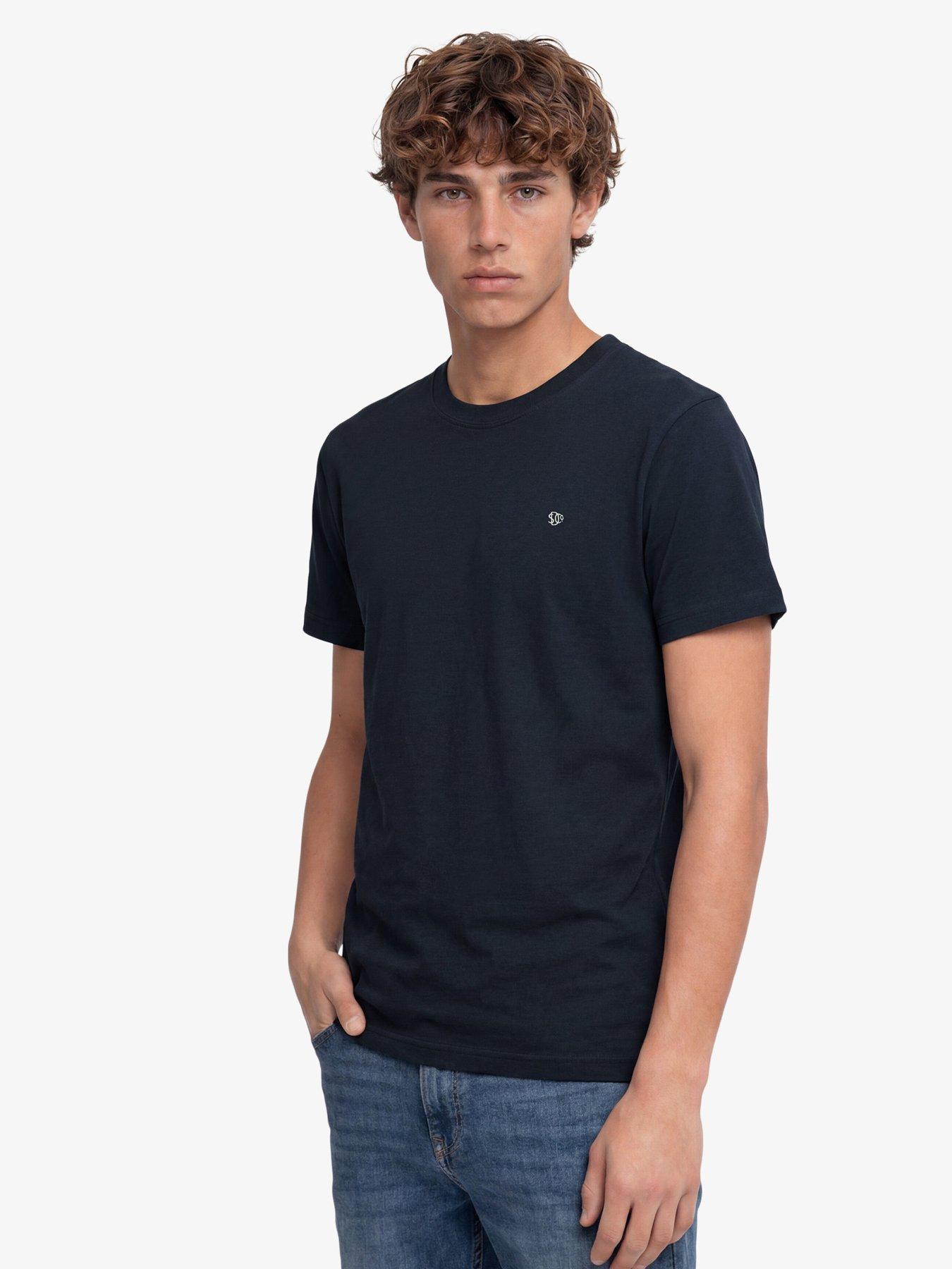 Superdry Essential Embroidered Sdco Logo T-Shirt - Navy