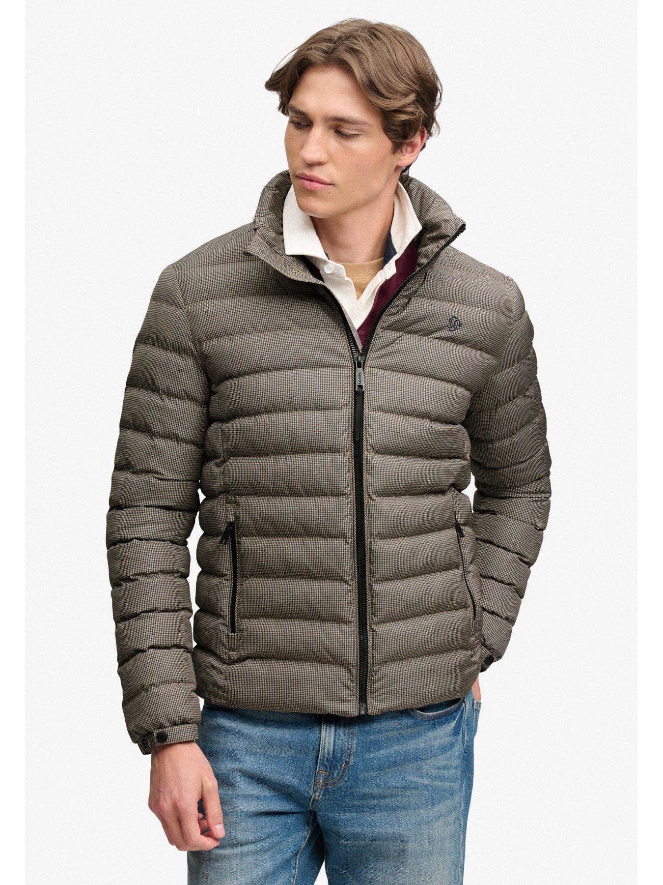 Image 4 of 7 of Superdry Fuji Estate Padded Jacket - Brown