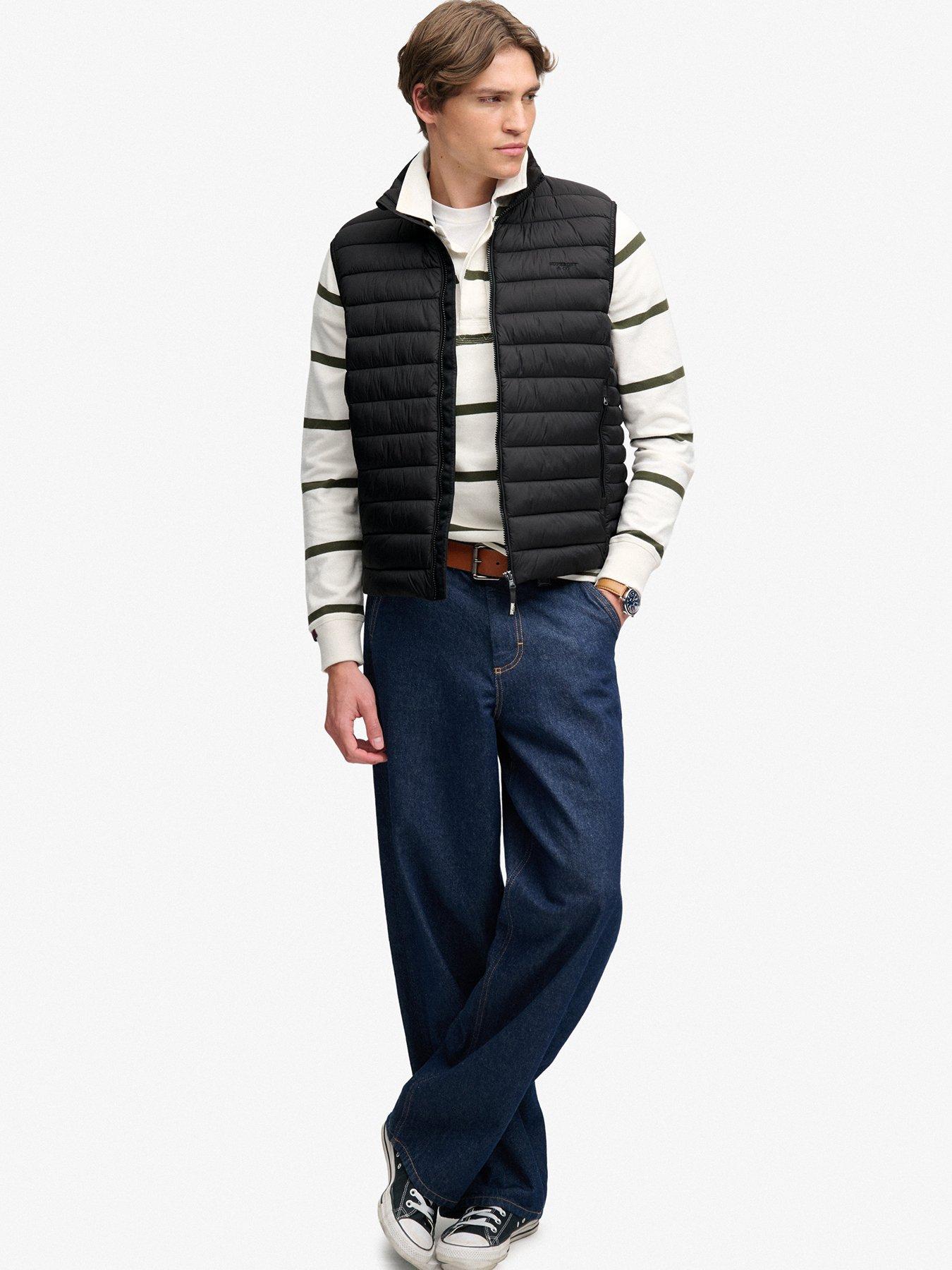 Image 3 of 5 of Superdry Fuji Lite Padded Gilet - Black