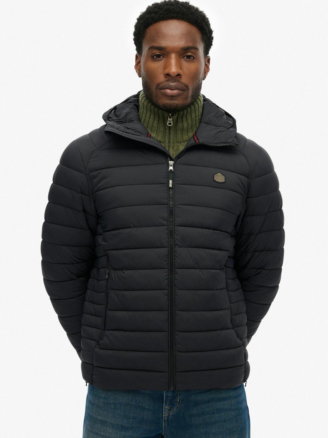 Sdr Men's Black Superdry & Co Fuji Lite Jacket - Image 3