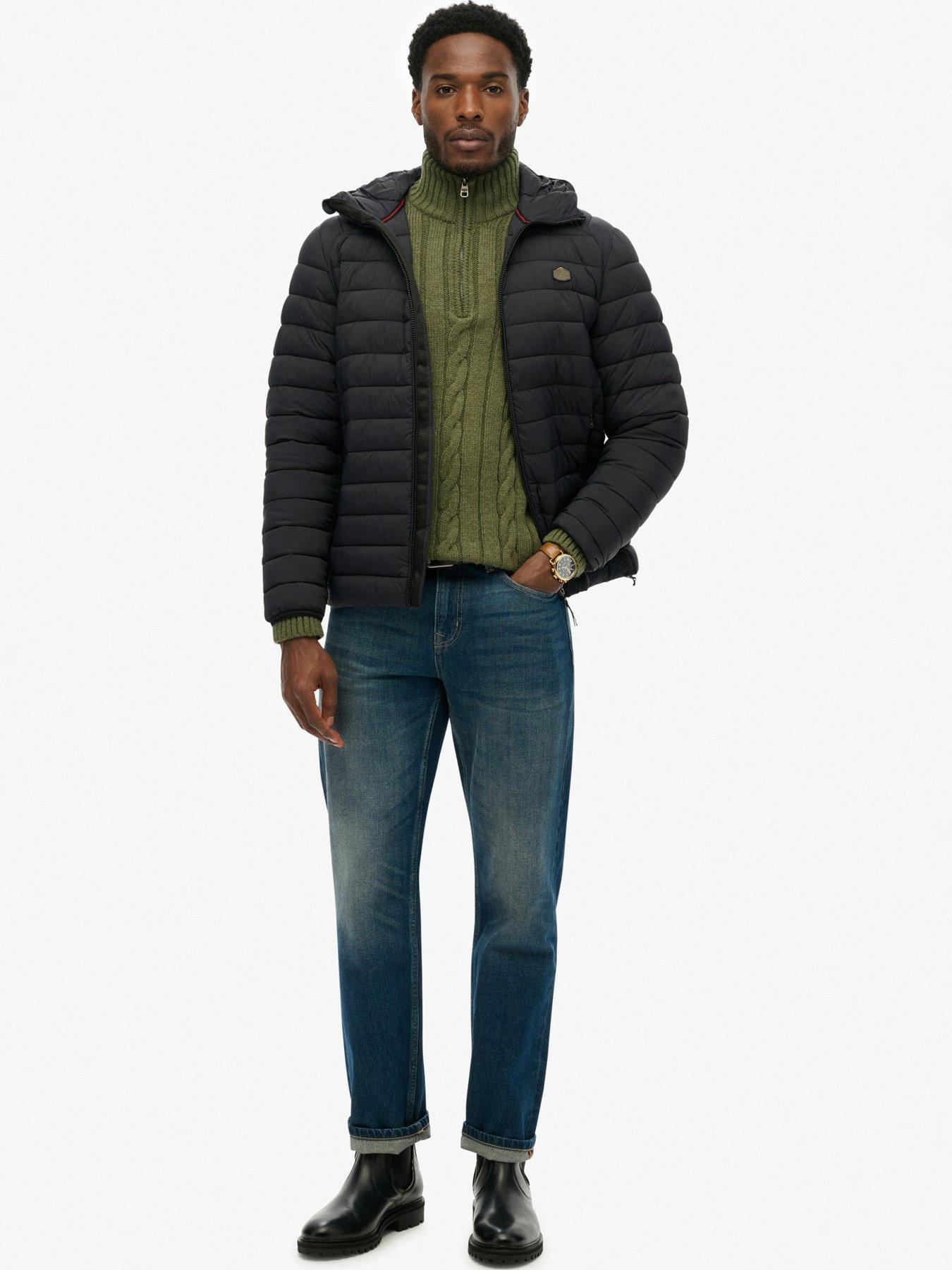 Image 5 of 7 of Superdry Superdry Hooded Fuji Lite Jacket - Black