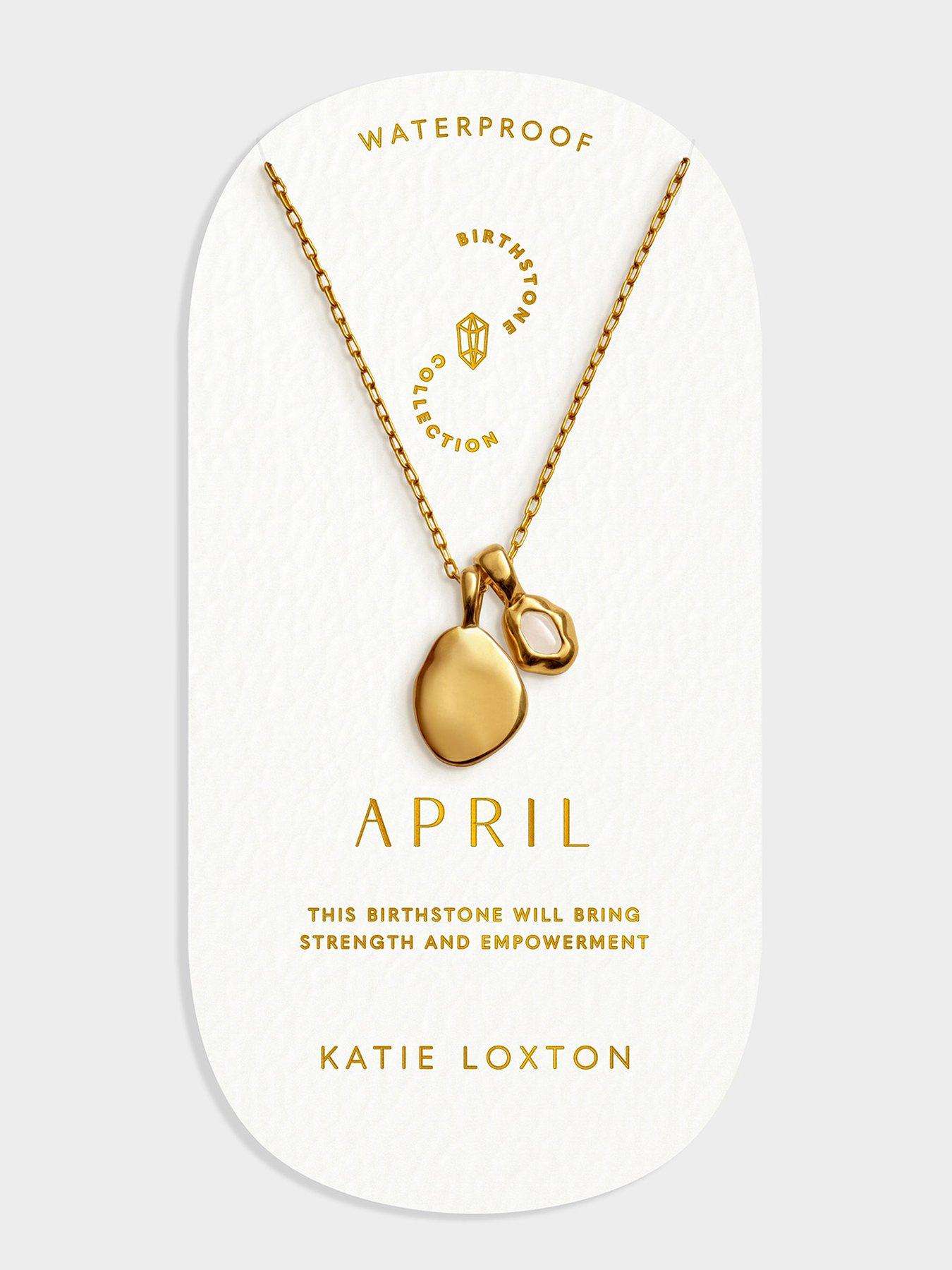Katie Loxton Birthstone Necklace (Jan To Dec)