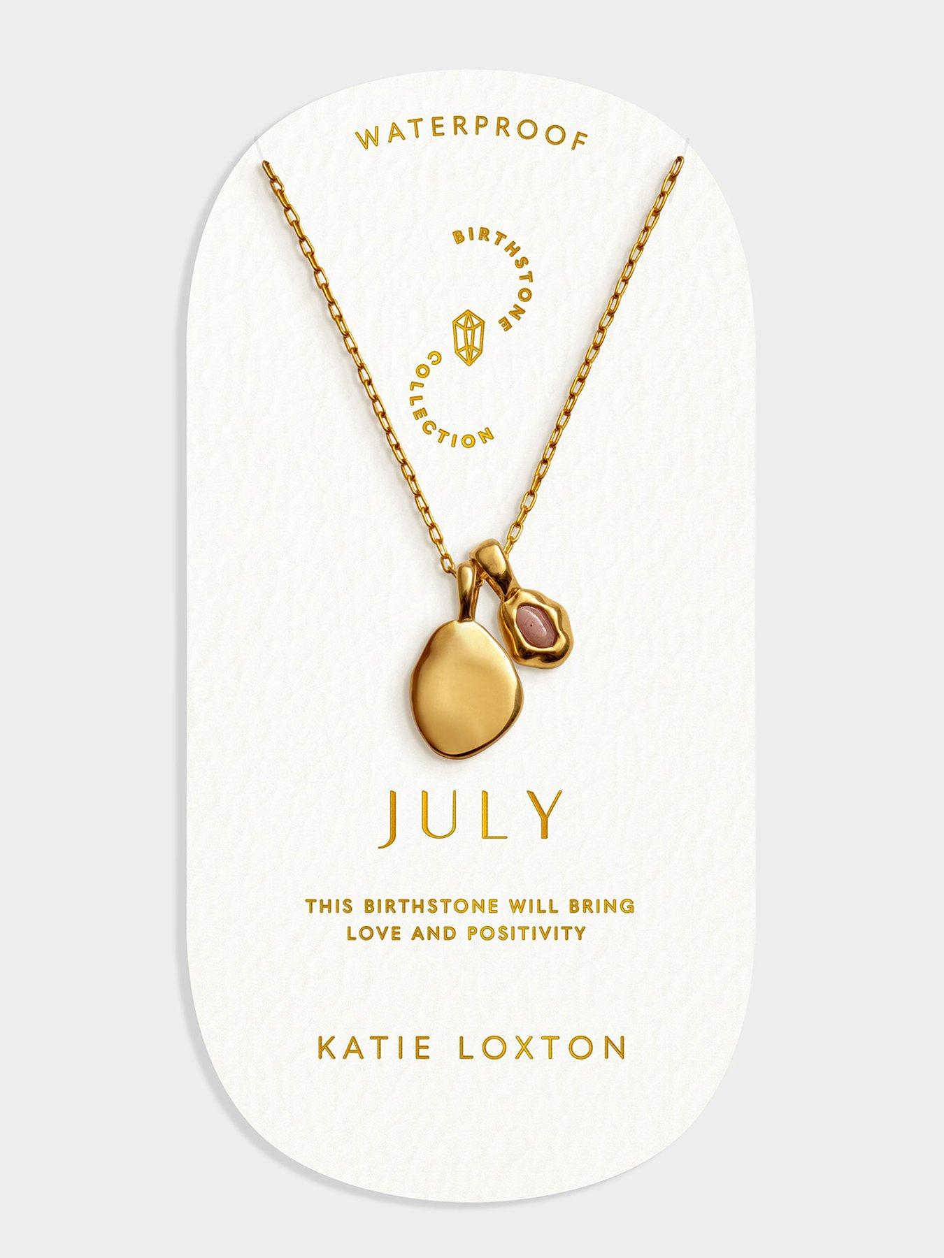 Katie Loxton Birthstone Necklace (Jan To Dec)