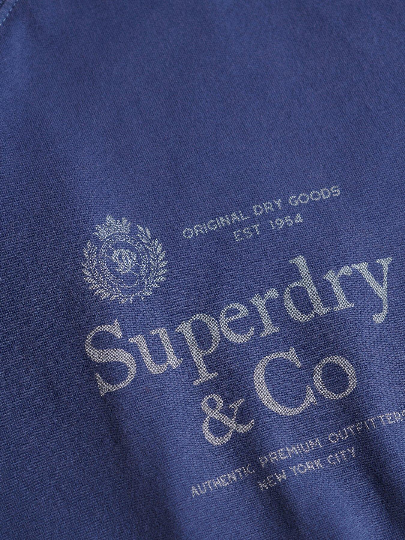 Image 6 of 6 of Superdry 1954 Company Relaxed T-Shirt - Blue