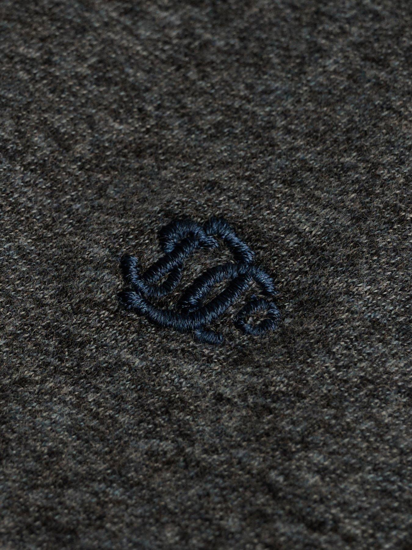 Image 6 of 6 of Superdry Men's Essential SDCO Embroidered Logo Crew Neck T-Shirt - Blue