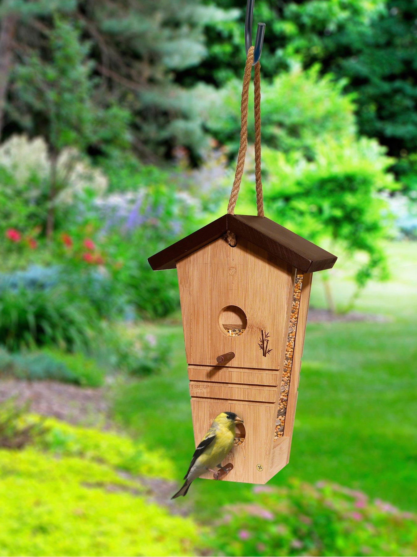 Image 1 of 2 of Panacea BAMBOO Contemporary Tall Hopper Feeder