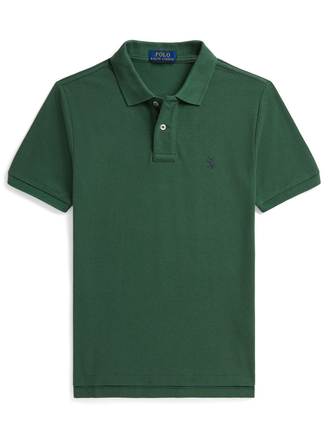 Polo Ralph Lauren Boys Short Sleeve Polo Shirt - Green