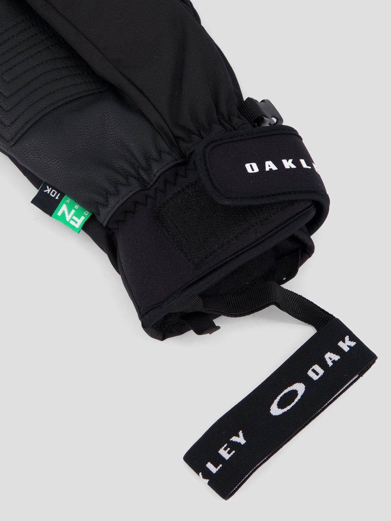 Image 3 of 4 of Oakley Unisex Powder Ridge Padded Grippy Ski Gloves - Black
