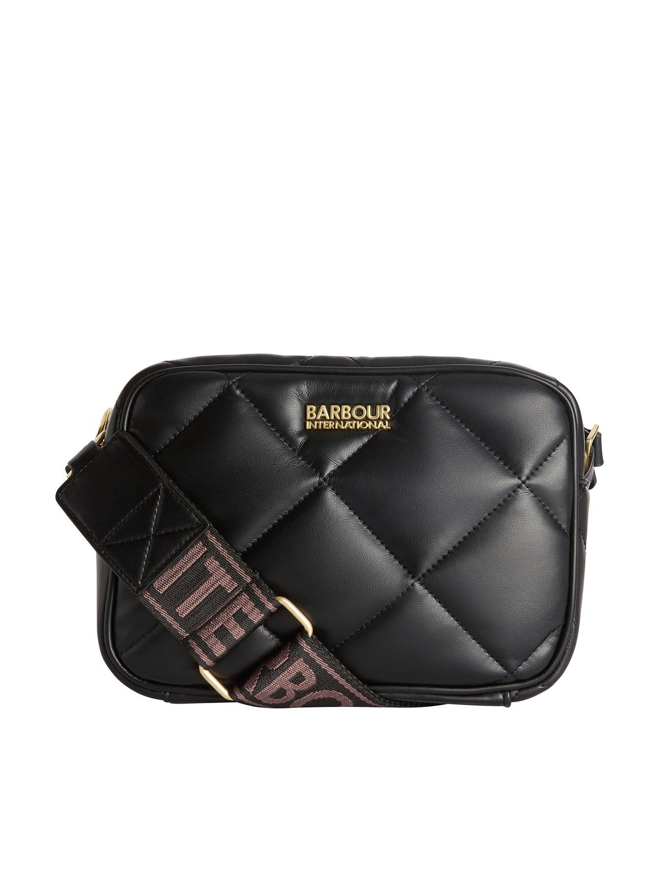 Barbour International Soft Quilt Sloan Crossbody Bag - Black