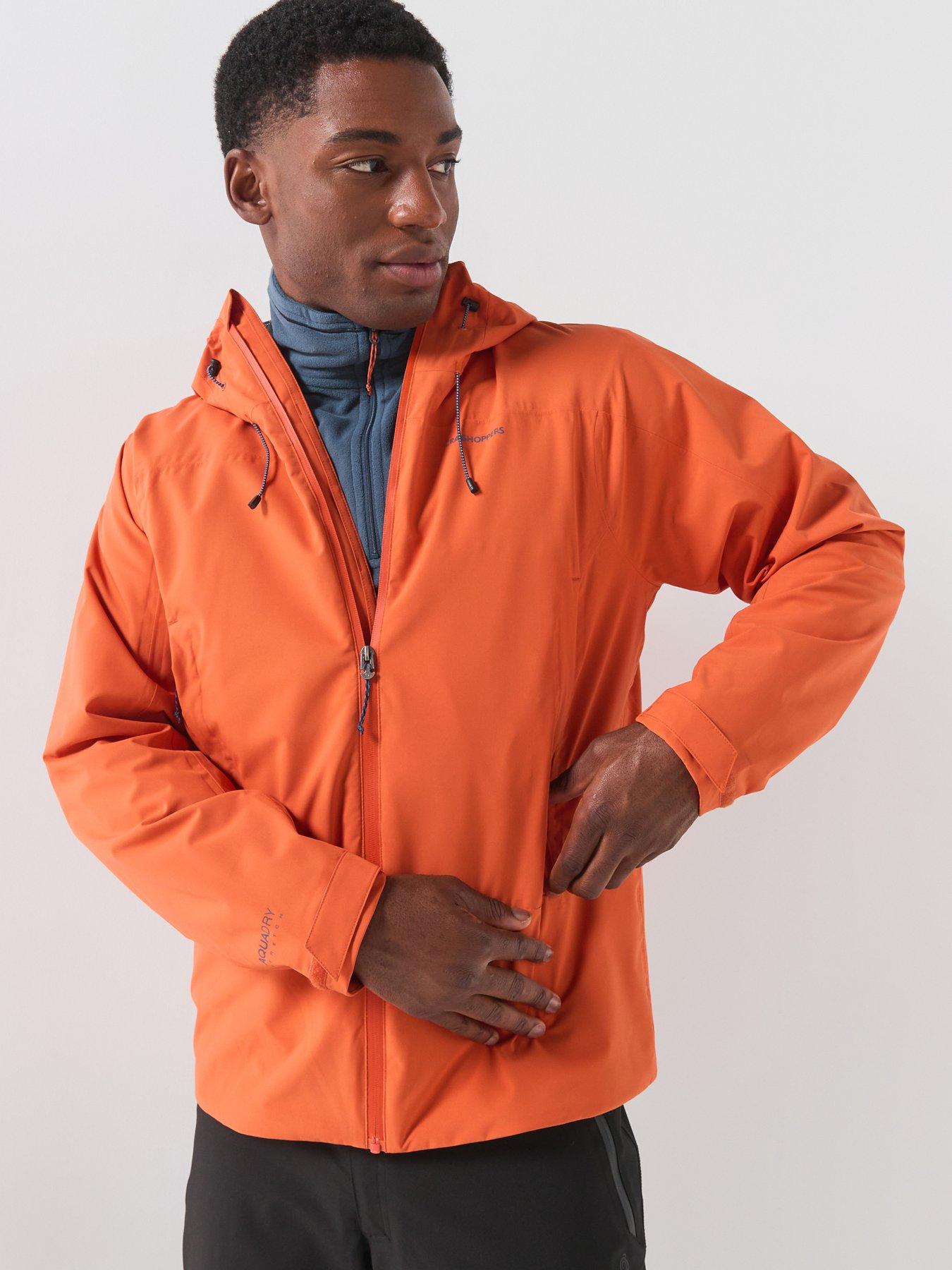 Craghoppers Men's Waterproof Ponsa Jacket - Orange Small - Image 2