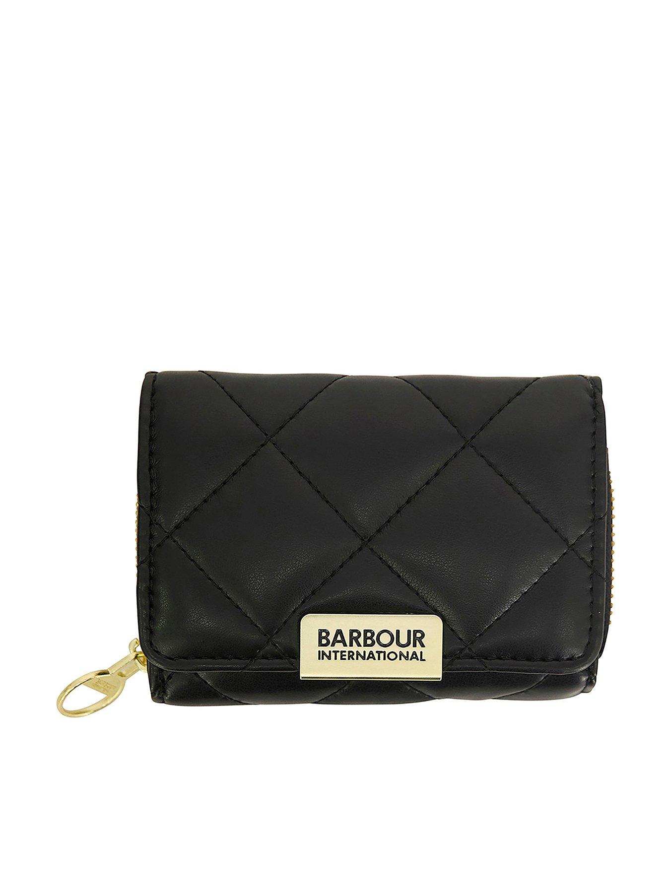 Image 1 of 1 of Barbour International Soft Touch Aurora Tri Fold Purse