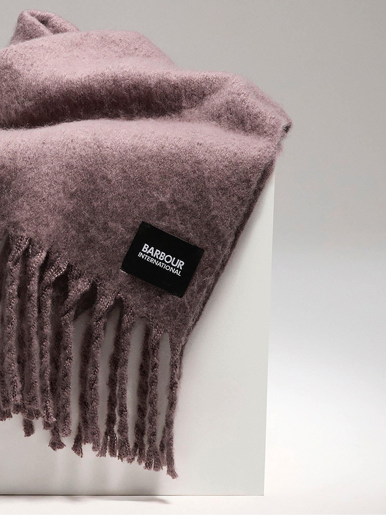 Image 4 of 6 of Barbour International Lilah Scarf - Mink