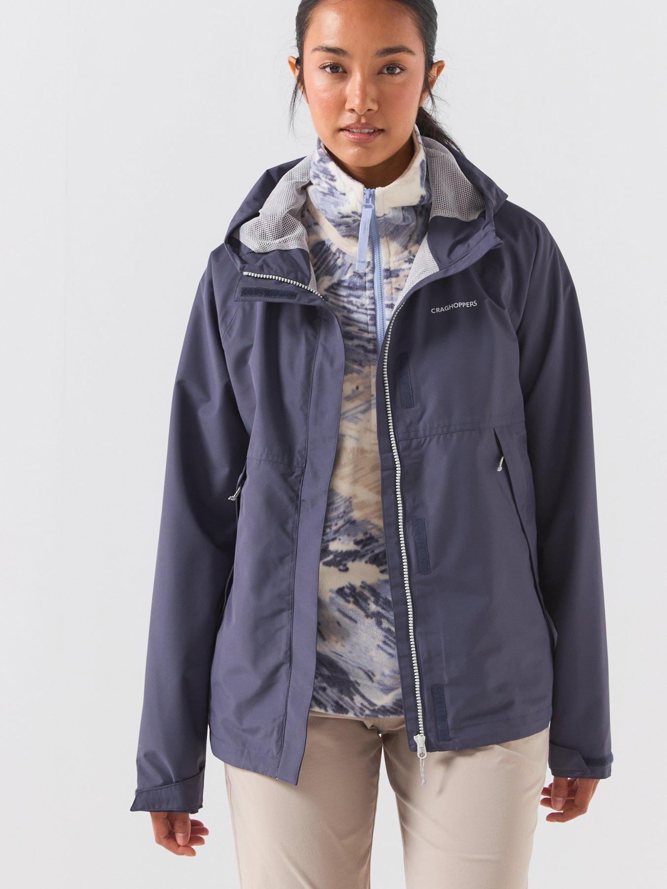 Craghoppers Womens Ossus Duke Of Edinburgh Waterproof Shell Jacket - Grey
