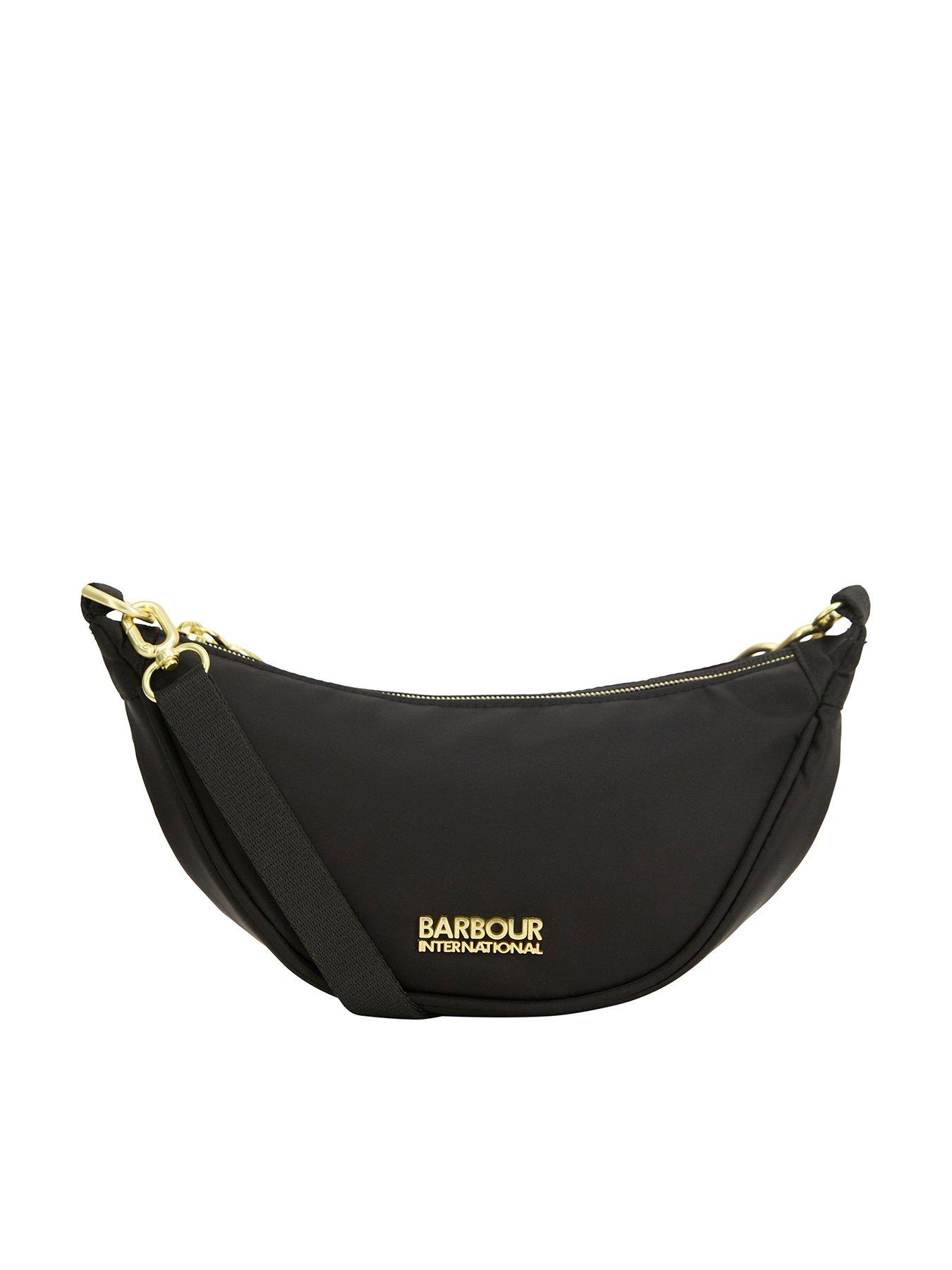 Image 1 of 4 of Barbour International Qualify Micro Sling Bag - Black