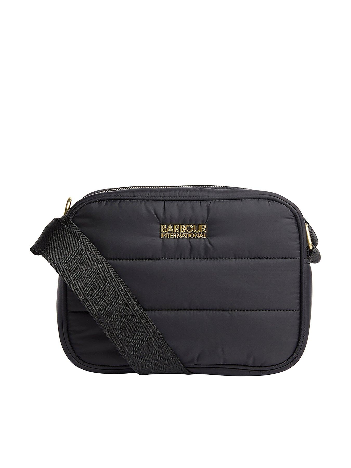 Barbour International Co Baffle Quilt Crossbody Bag - Black
