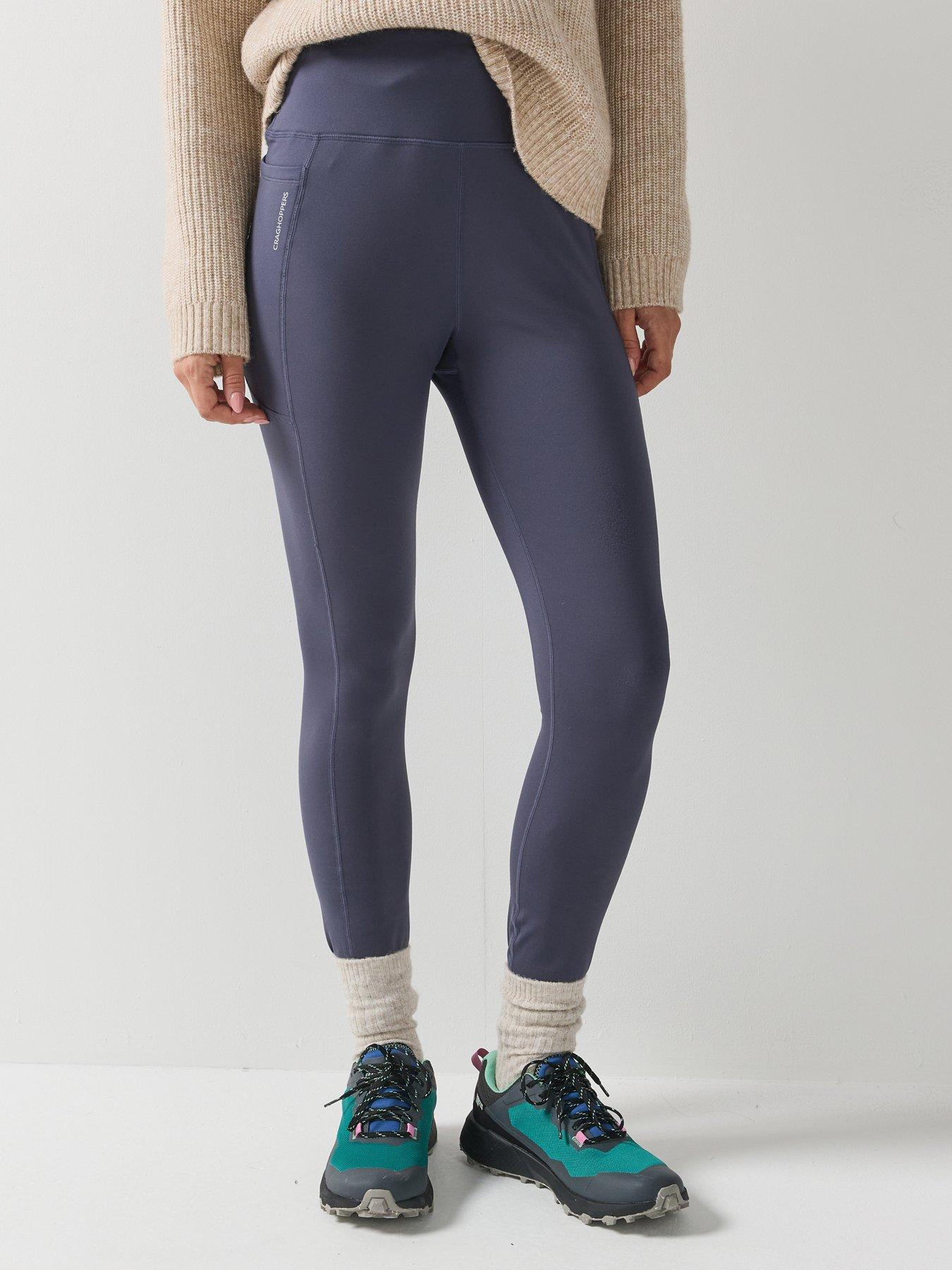 Craghoppers Women's Light Grey Alex Ii Waterproof Leggings In Size 18 - Image 3