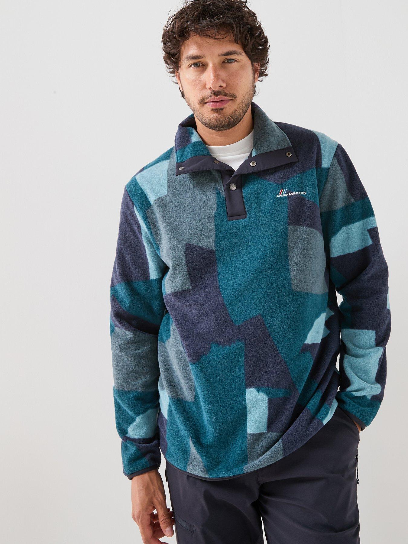 Craghoppers (M, Dark Aegean) Mens Dewlish Ii Micro Half Zip Fleece - Image 5