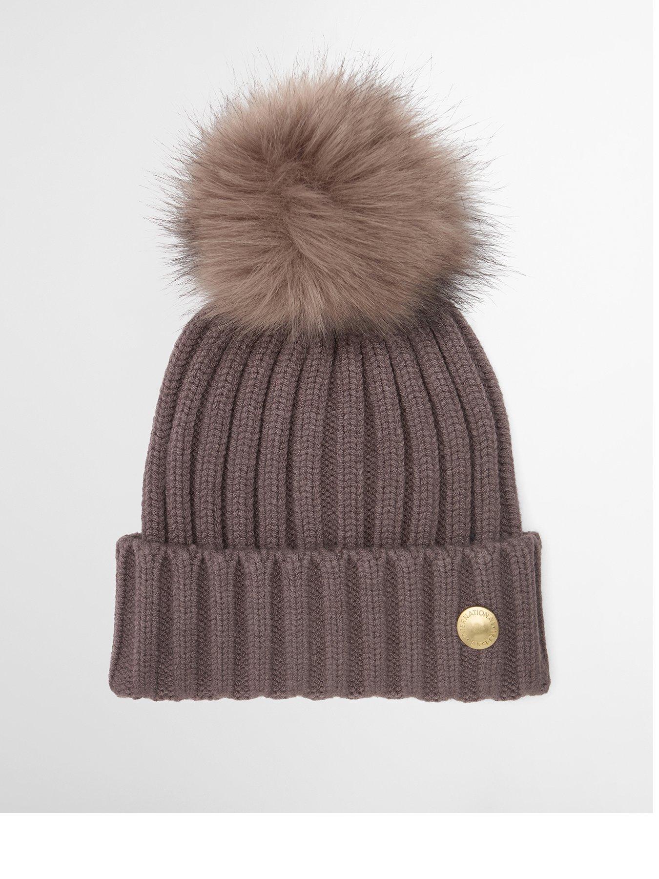 Image 1 of 3 of Barbour International Conway Knitted Beanie Hat