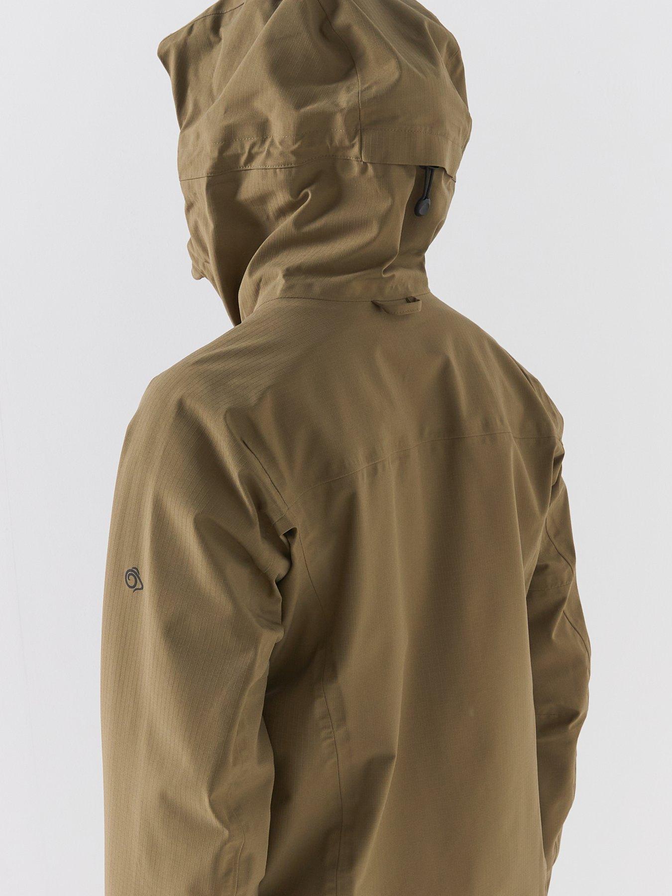 Image 5 of 6 of Craghoppers Womens Elva Waterproof Shell Jacket -green