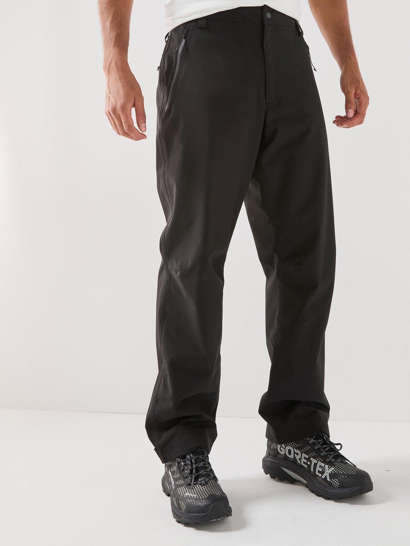 Craghoppers Mens Steall Pro Thermo Waterproof Overtrousers, Black, Size 40, Men