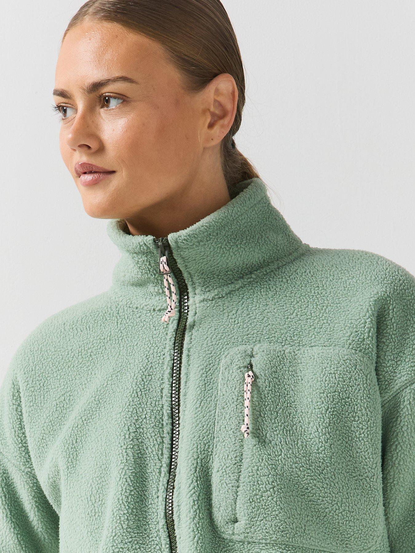 Image 4 of 6 of Craghoppers Womens Sanaa Fleece Jacket -green