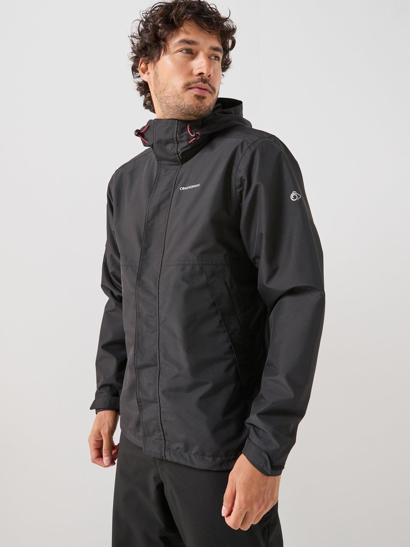 Craghoppers Mens Ossus Duke Of Edinburgh Waterproof Shell Jacket - Black