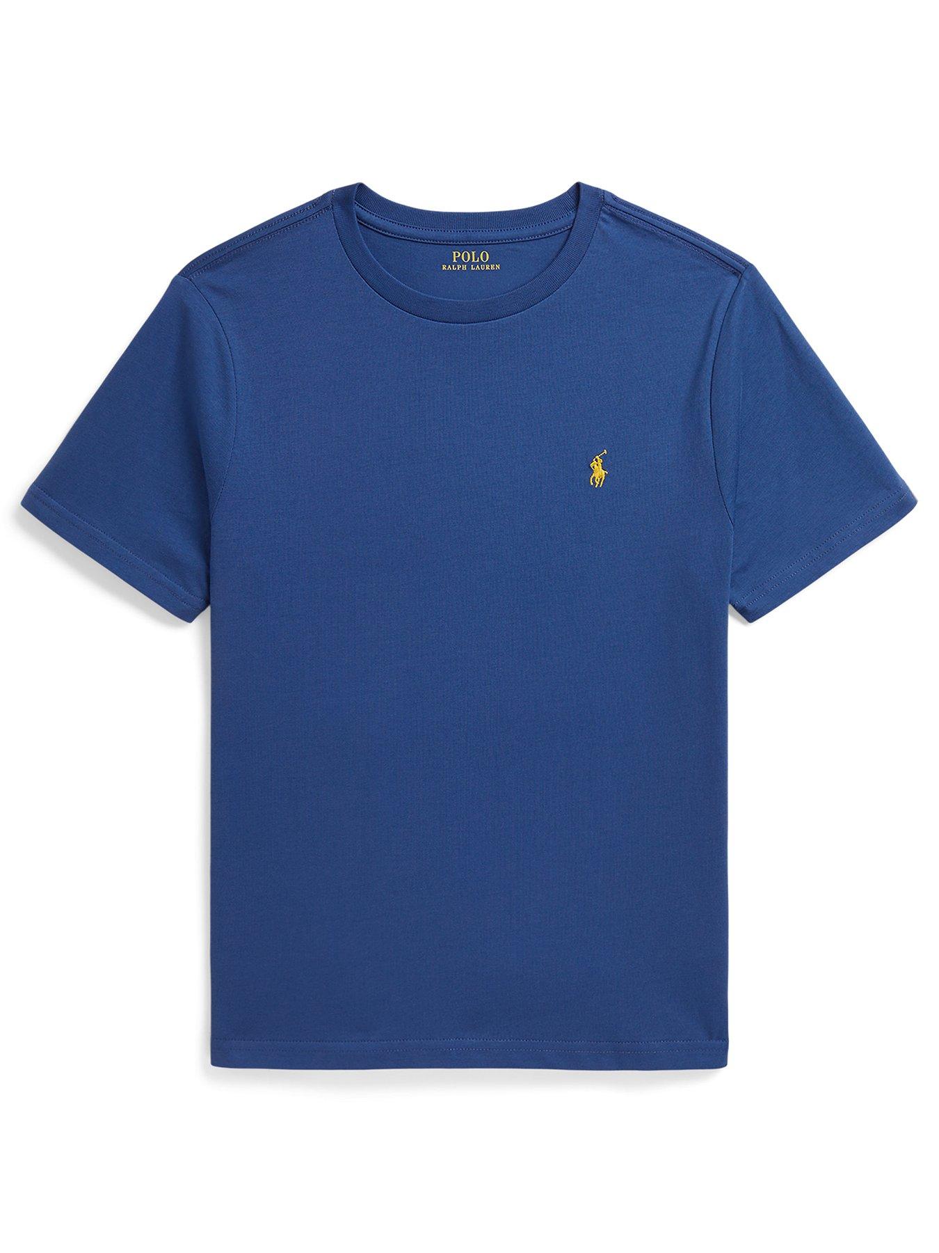 Polo Ralph Lauren Boys Classic Logo Short Sleeve T-shirt - Blue