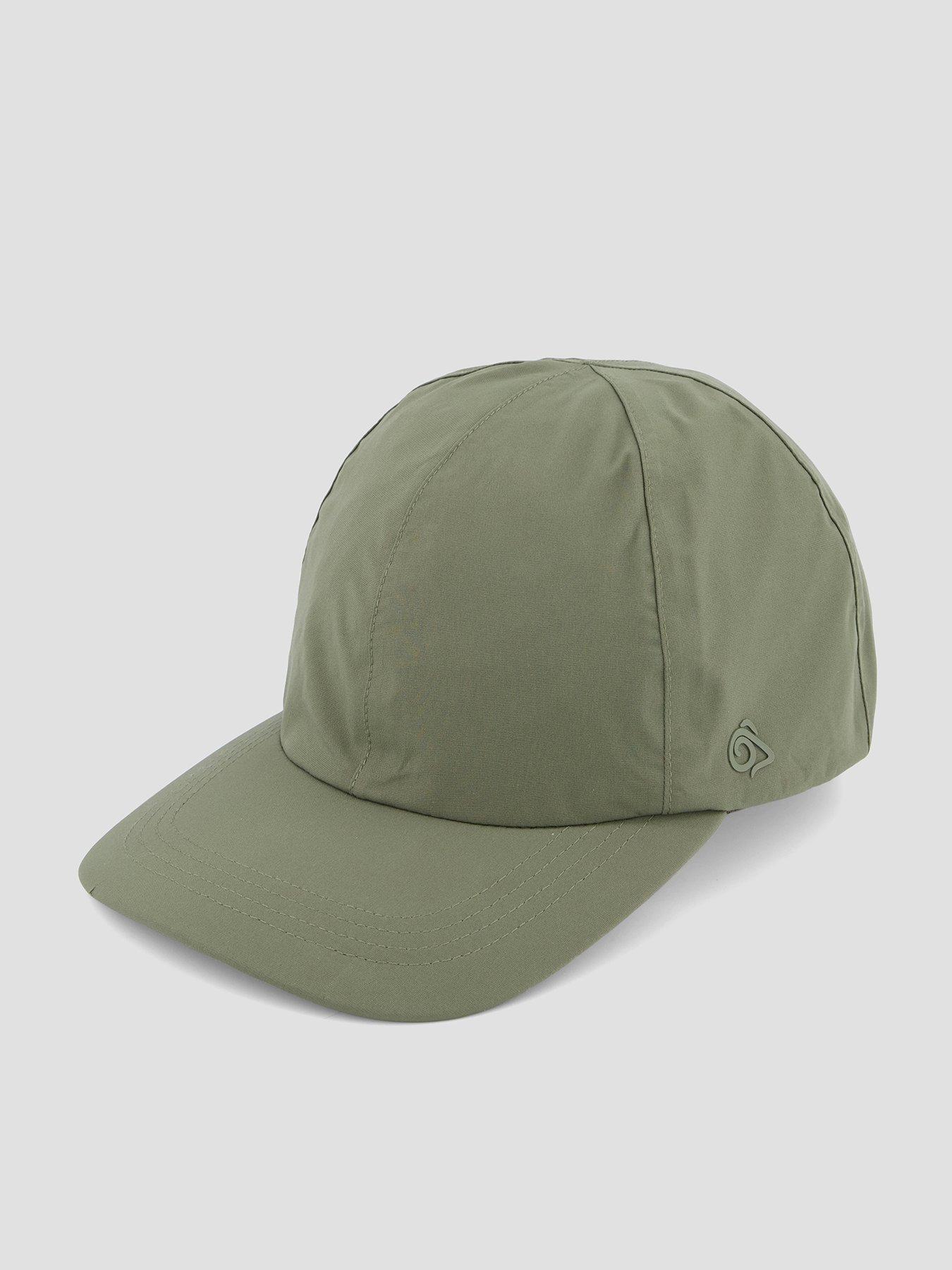 Craghoppers Mens Waterproof Adjustable Cap - Green