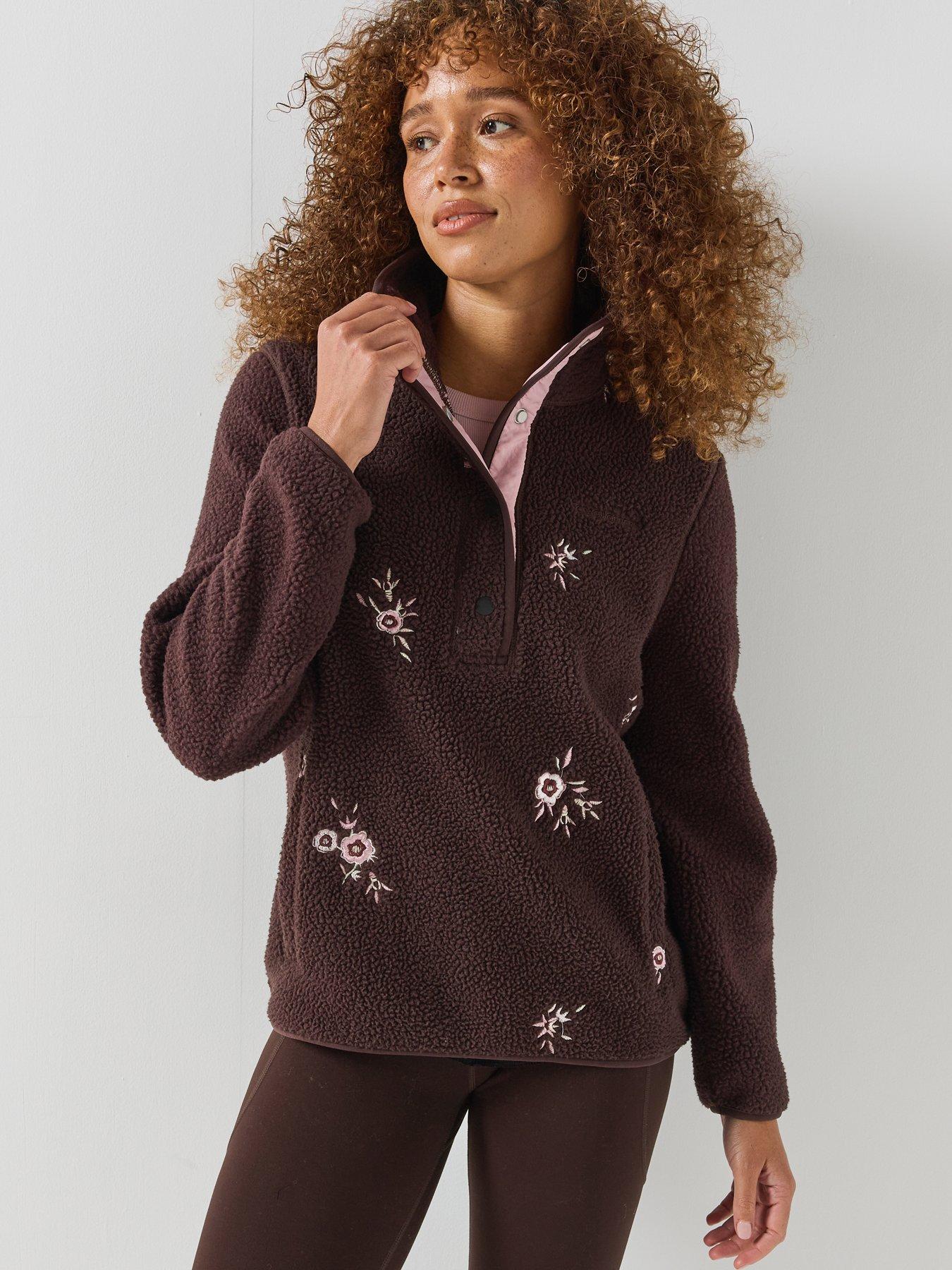 Image 1 of 6 of Craghoppers Womens Rosemary II Half Placket Overhead Fleece - Brown