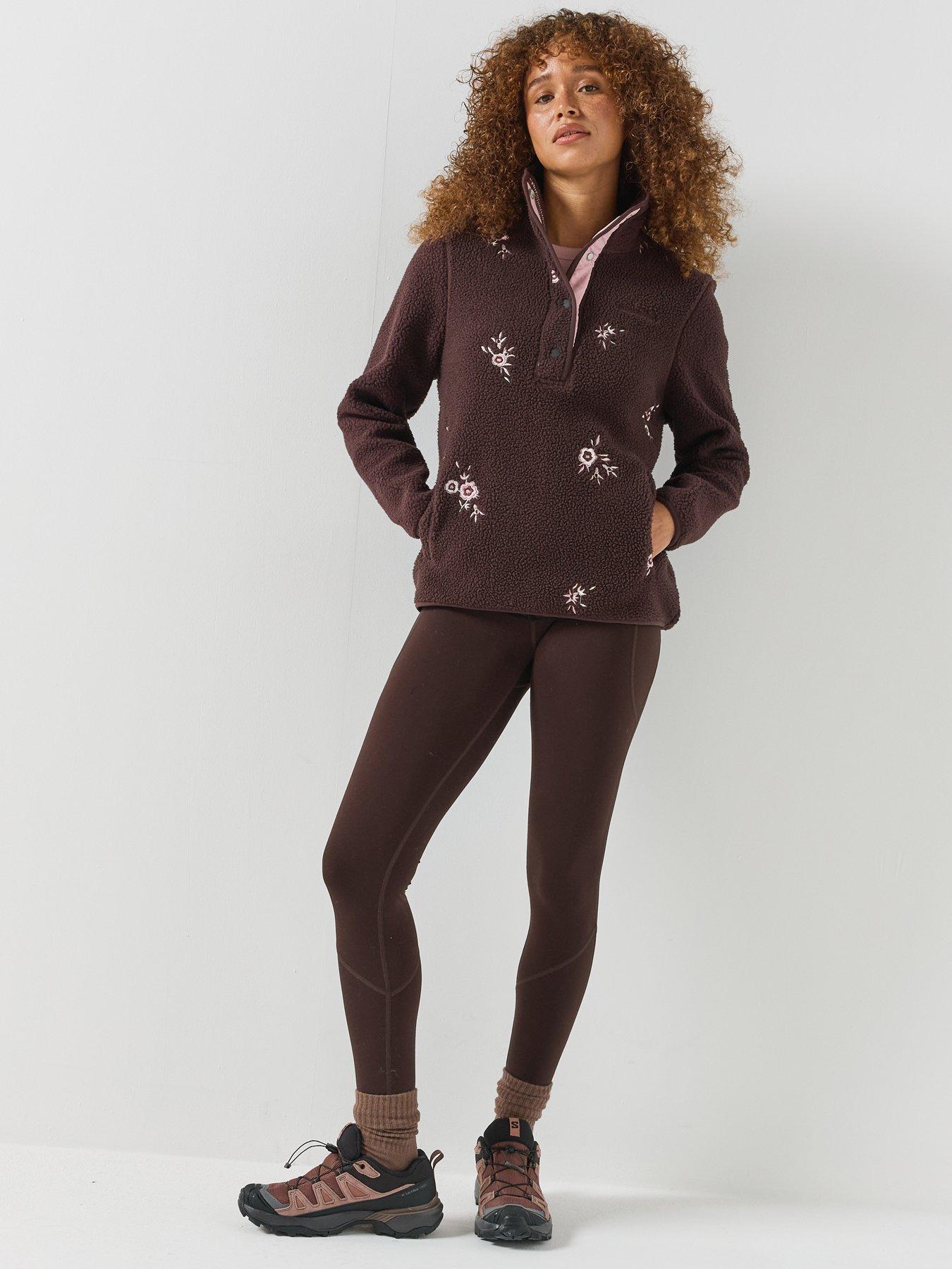 Image 3 of 6 of Craghoppers Womens Rosemary II Half Placket Overhead Fleece - Brown