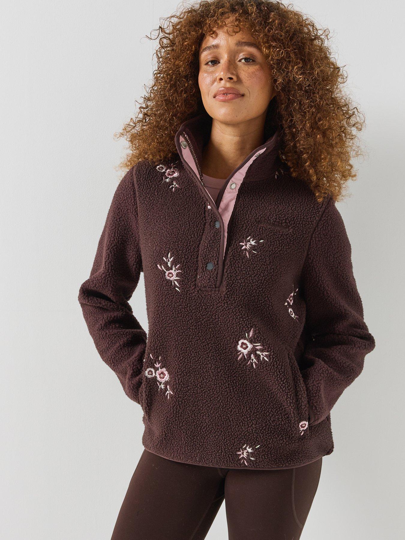 Image 5 of 6 of Craghoppers Womens Rosemary II Half Placket Overhead Fleece - Brown