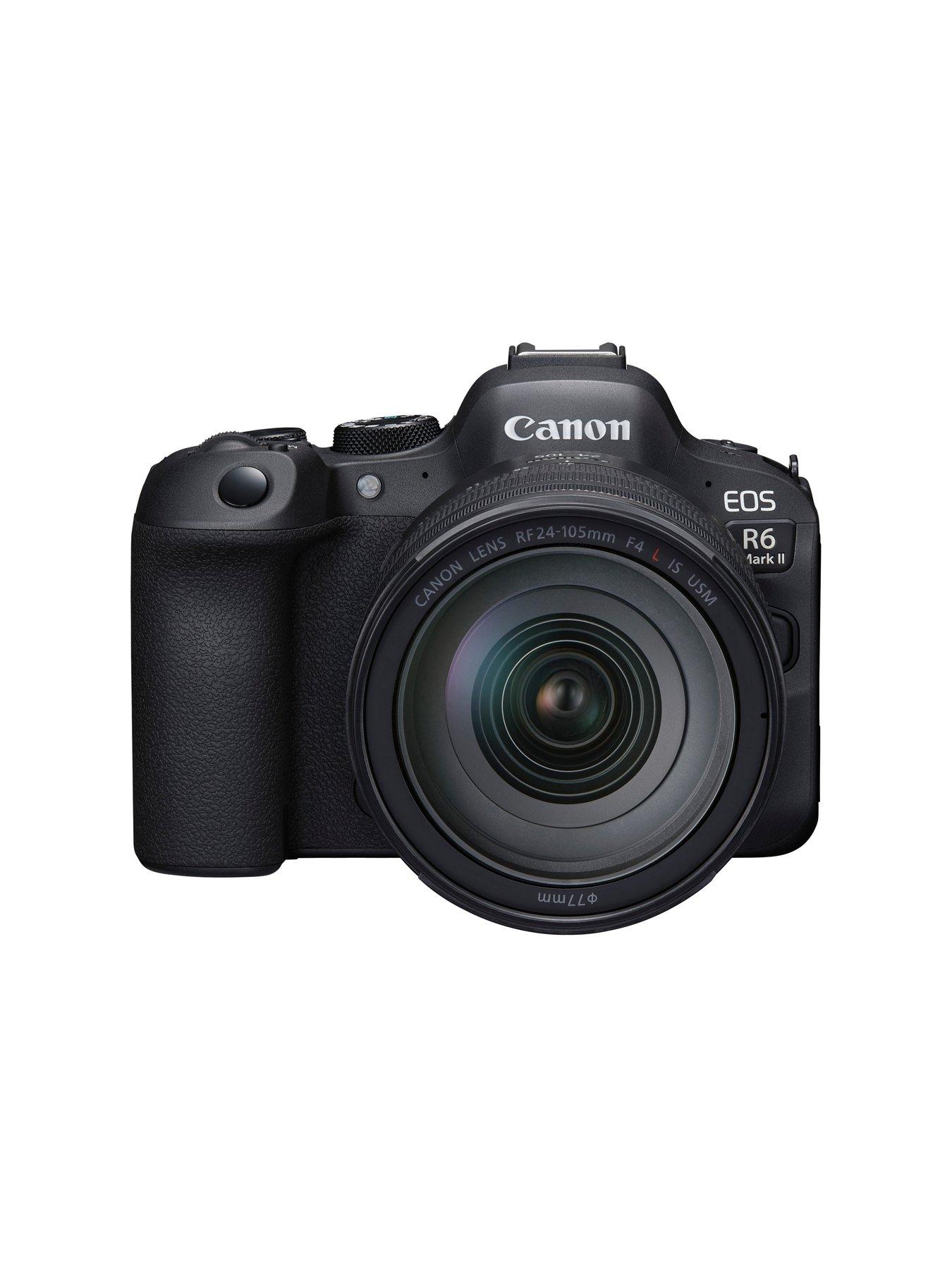 Image 2 of 6 of Canon EOS R6 Mark II Camera Kit inc RF 24-105 F4L IS USM Lens, Additional LP-EP6 Battery, 128Gb SD Card &amp; Neck Strap