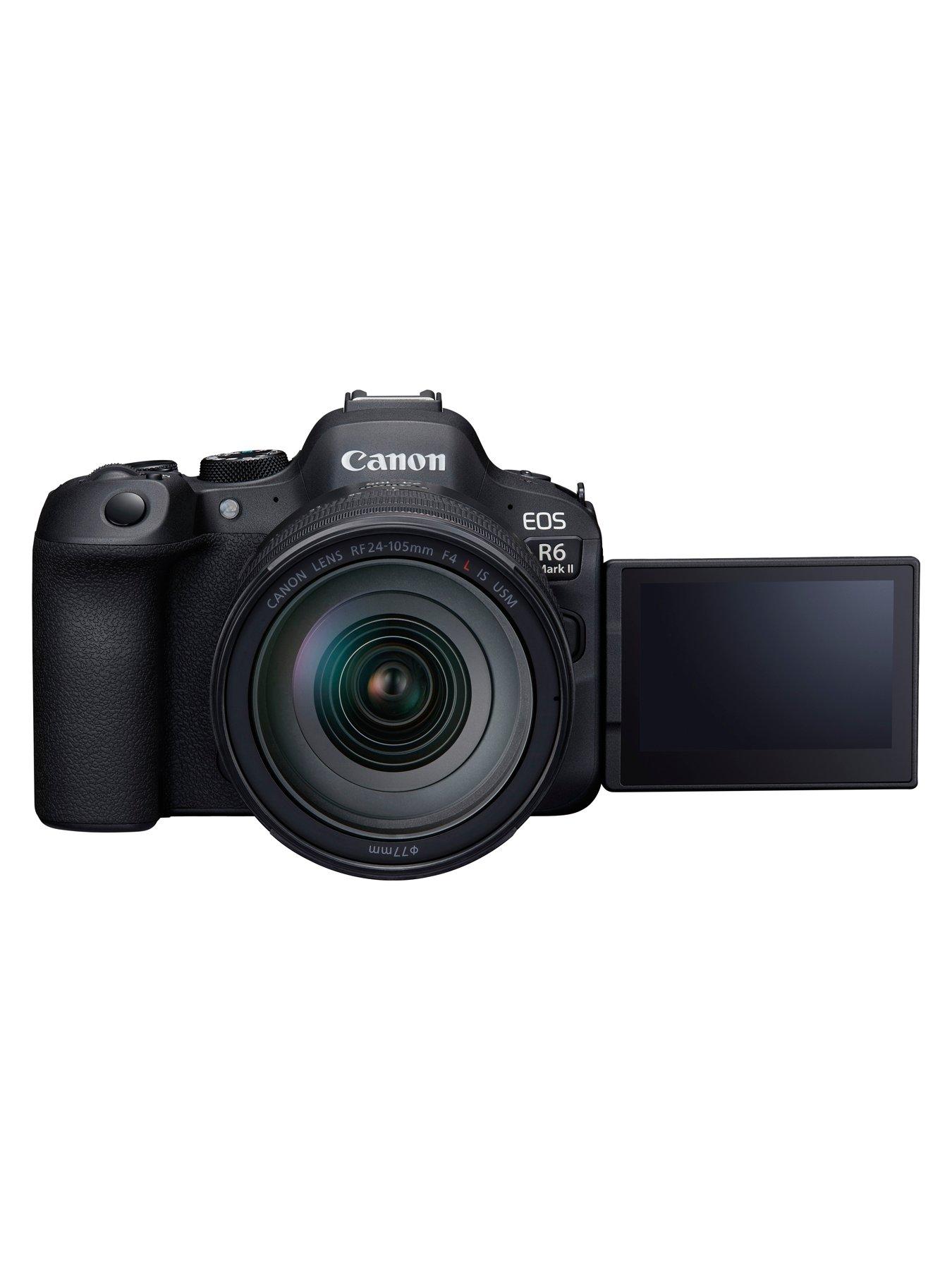 Image 3 of 6 of Canon EOS R6 Mark II Camera Kit inc RF 24-105 F4L IS USM Lens, Additional LP-EP6 Battery, 128Gb SD Card &amp; Neck Strap