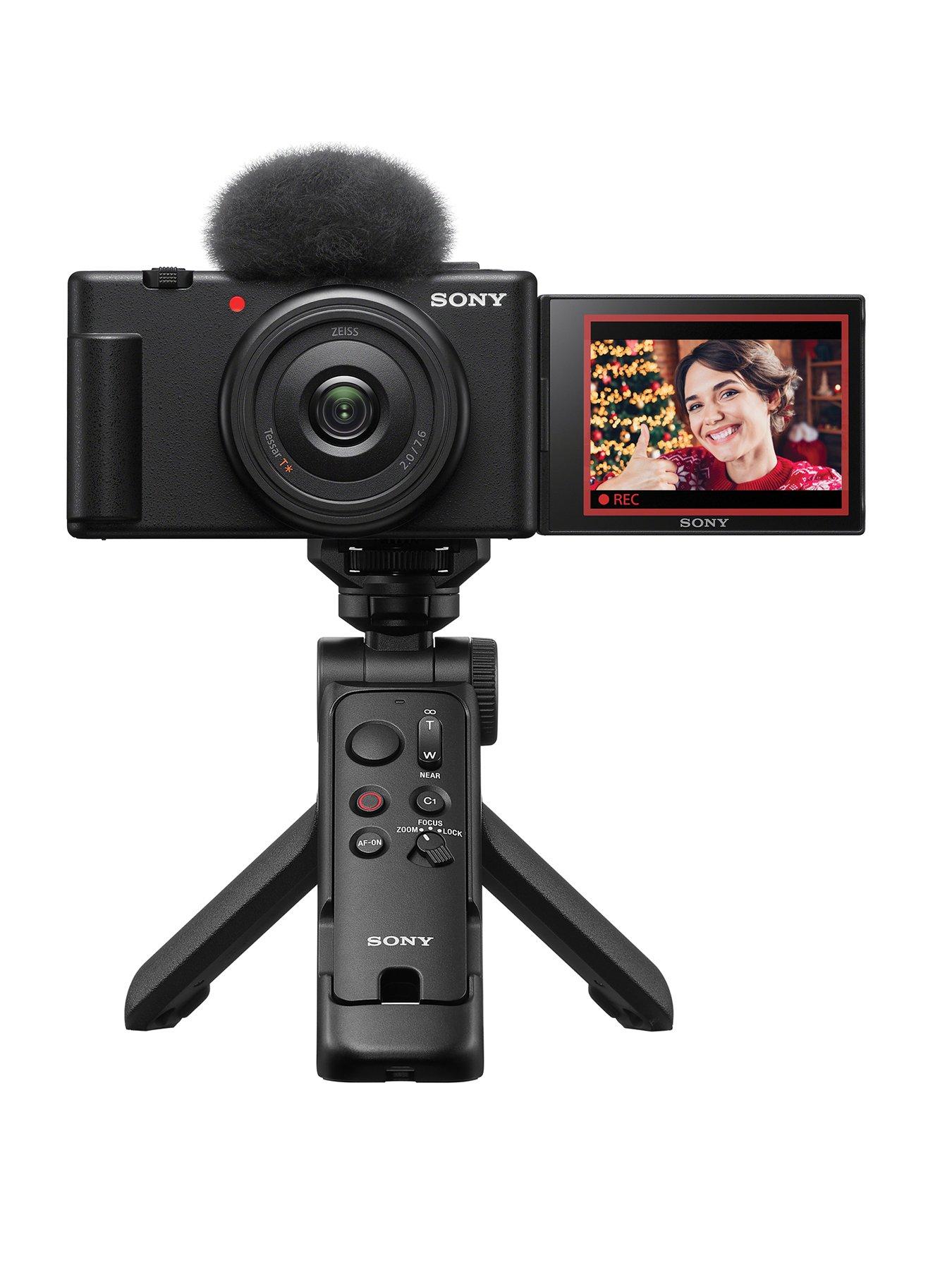 Image 1 of 7 of Sony Vlog camera ZV-1F Digital Camera Creator Grip Kit