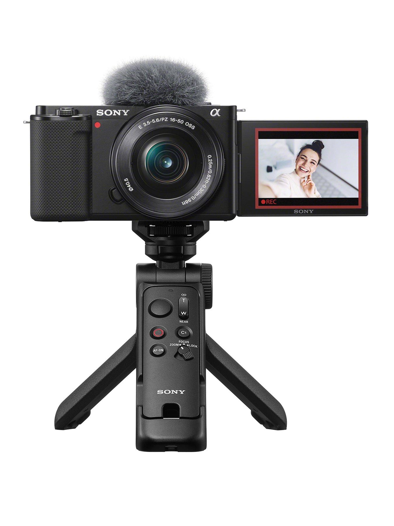 Sony Alpha ZV-E10 Compact System Vlogging Camera Creator Grip Kit