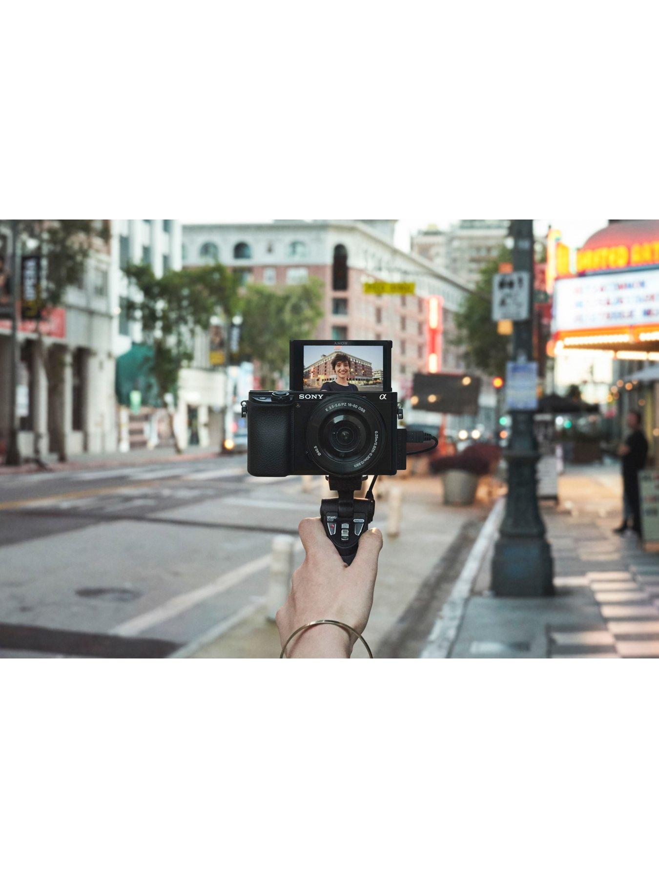 Image 6 of 8 of Sony Alpha 6100 Mirrorless APS-C Camera Creator Grip Kit