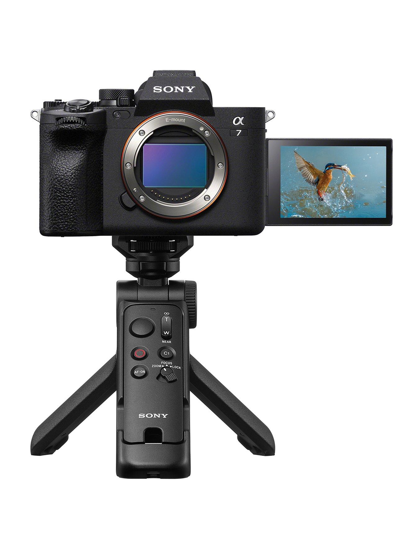 Image 1 of 8 of Sony Alpha 7 IV Full Frame Mirroless Camera Creator Grip Kit