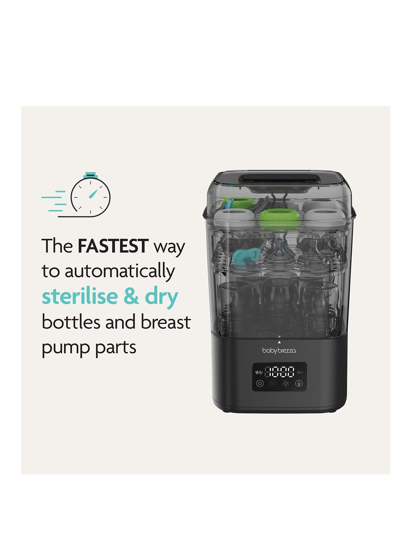 Image 2 of 8 of Baby Brezza SuperQuick Steriliser-Dryer All Black