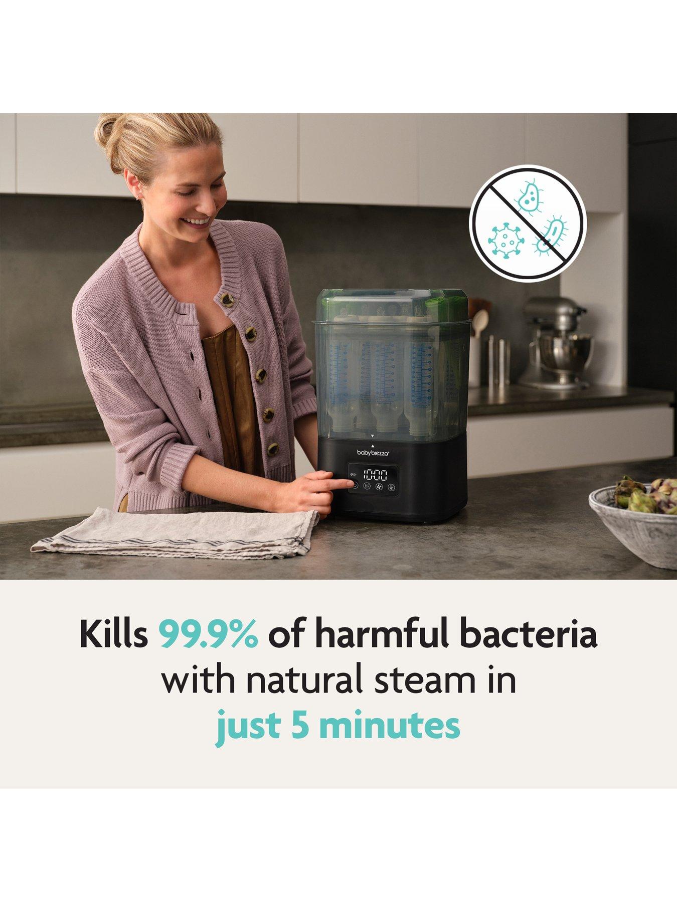 Image 3 of 8 of Baby Brezza SuperQuick Steriliser-Dryer All Black