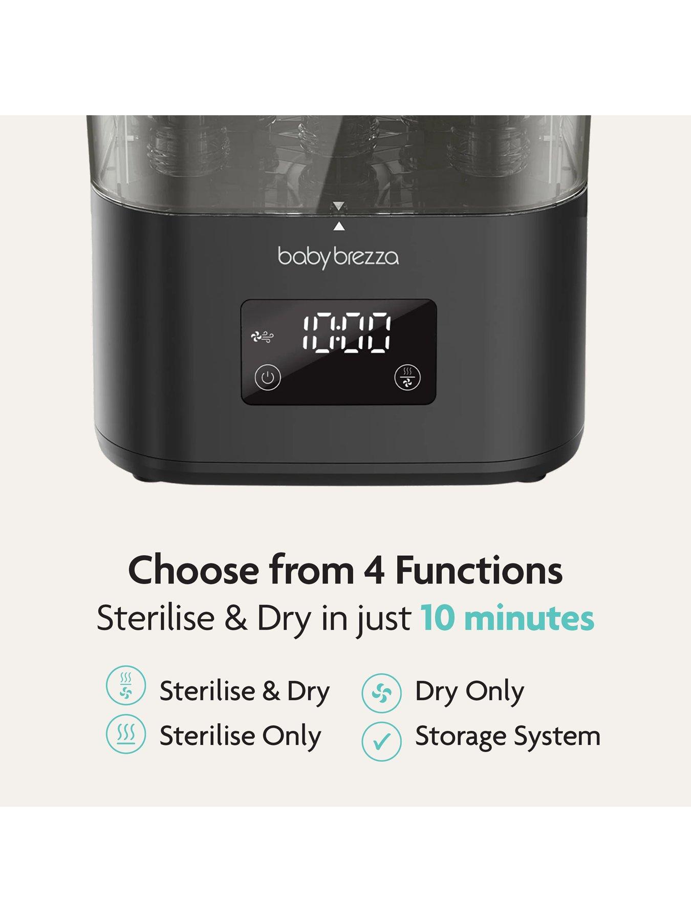 Image 5 of 8 of Baby Brezza SuperQuick Steriliser-Dryer All Black