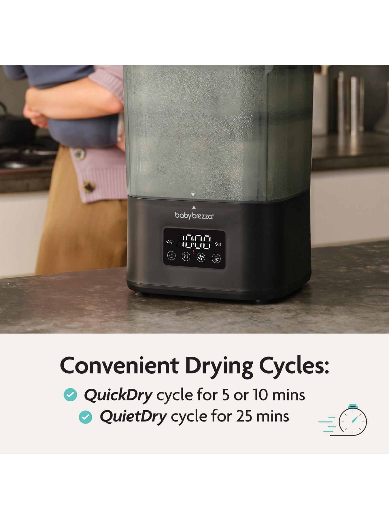 Image 6 of 8 of Baby Brezza SuperQuick Steriliser-Dryer All Black