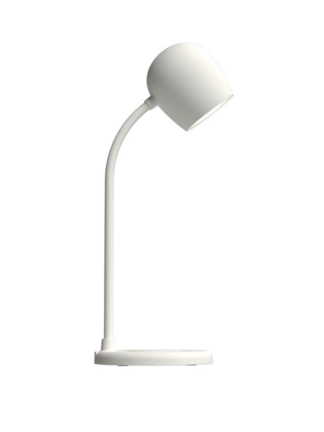 Image 3 of 3 of Kreafunk Ellie Lamp with Wireless Charger & Bluetooth Speaker - White