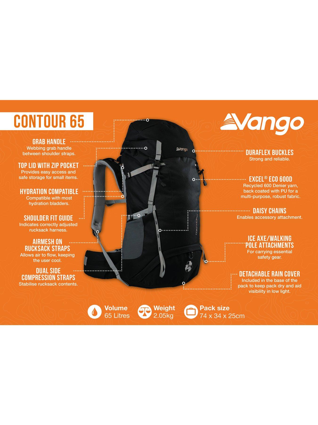 Vango The Duke of Edinburgh Award (DofE) Contour 65 rucksack | Very