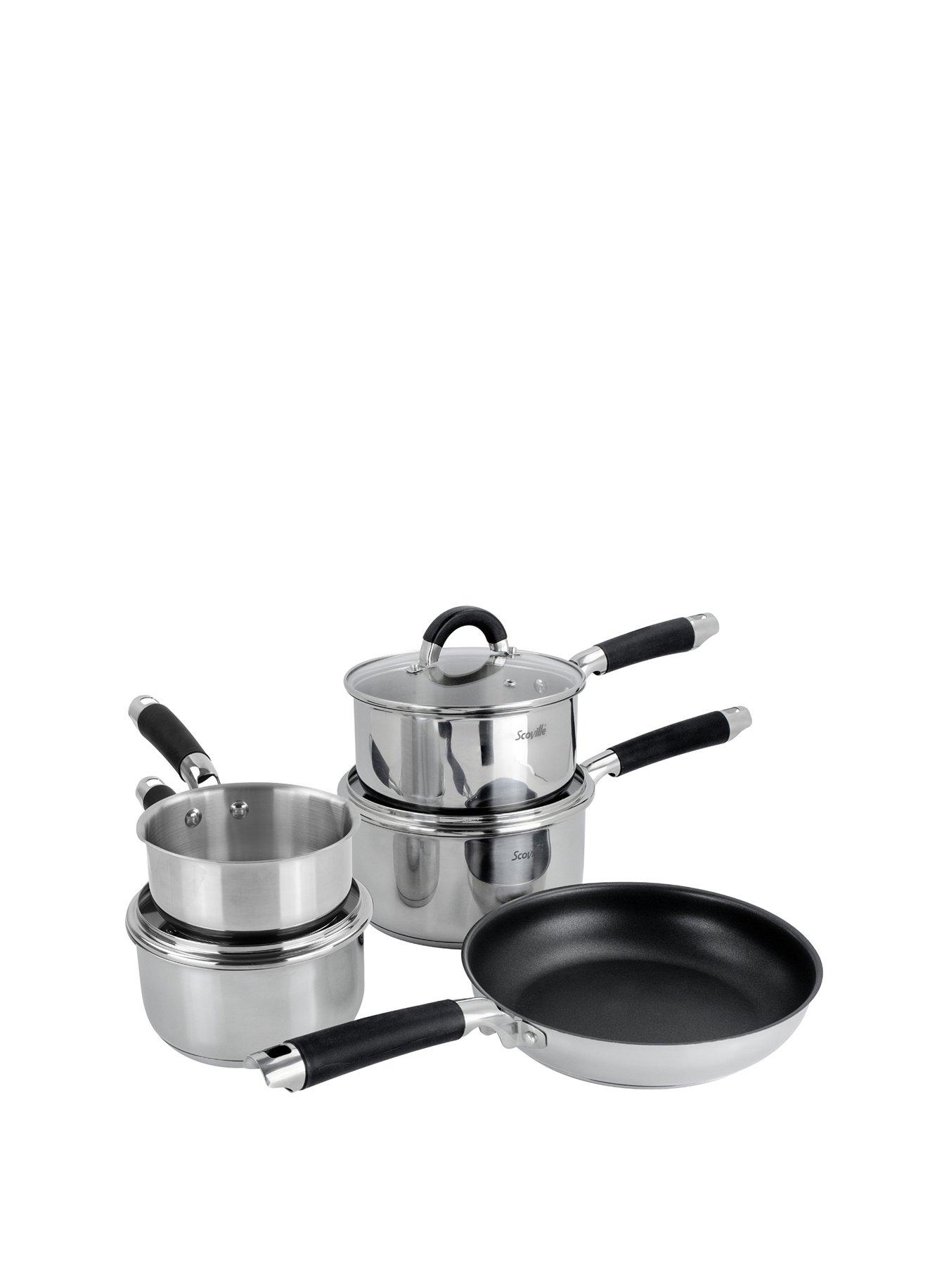 Scoville Steellux 5 Piece cookware set